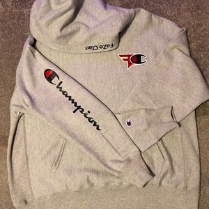 *New* Faze Clan x Champion Collab. Hoodie; Size XL